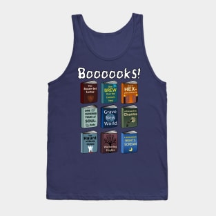 Halloween Boooks Tank Top